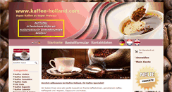 Desktop Screenshot of kaffee-holland.com